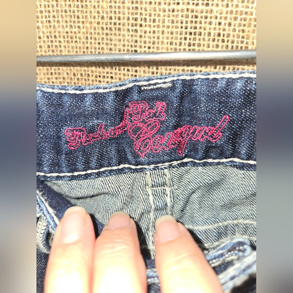 Women's Rock And Roll Cowgirl Bling Jeans 28x28 - Picture 5 of 8